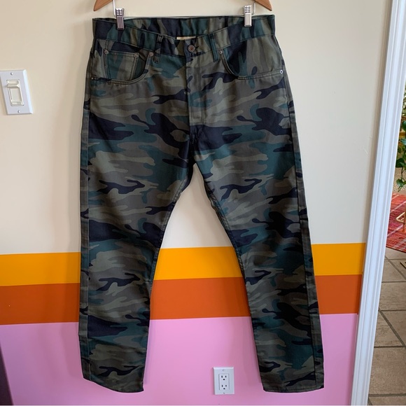 RAILCAR FINE GOODS Spikes Men's Army Camo Twill . - Picture 8 of 8